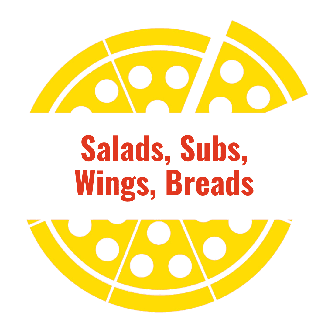 Salads, Subs, Wings & Breads
